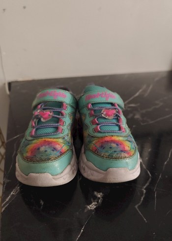 skechers ışıklı kız çocuk ayakkabı - Görsel 9