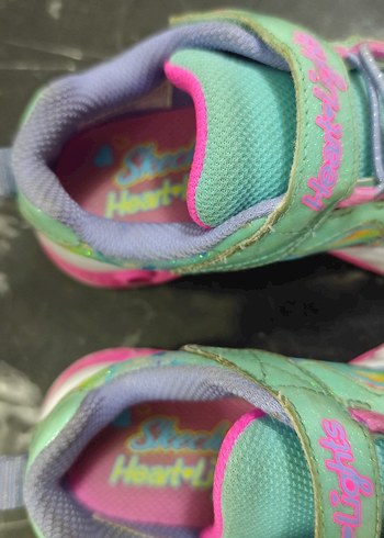 skechers ışıklı kız çocuk ayakkabı - Görsel 6
