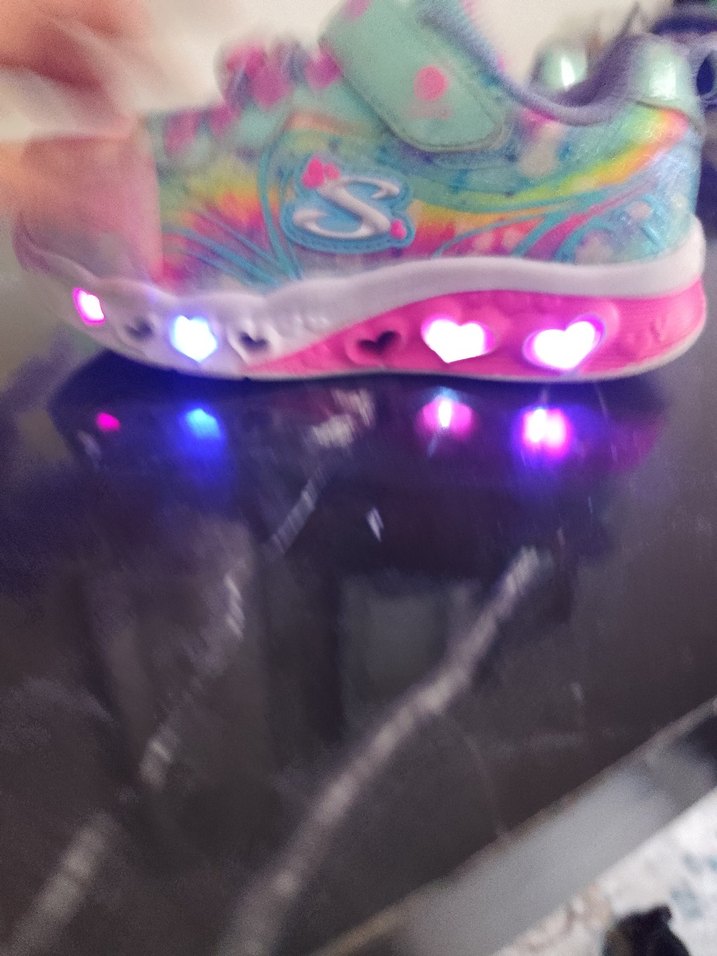 skechers ışıklı kız çocuk ayakkabı - Görsel 2