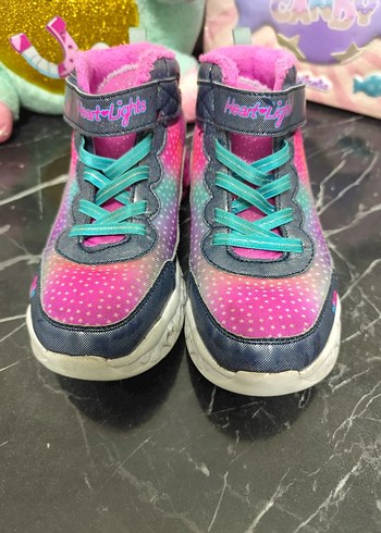 skechers ışıklı kız çocuk bot - Görsel 5