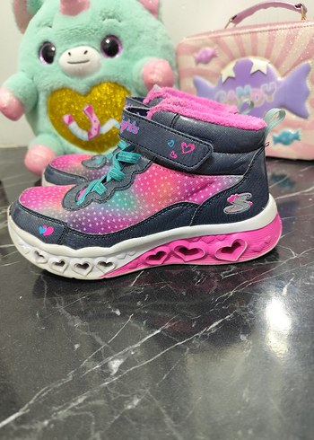 skechers ışıklı kız çocuk bot - Görsel 3