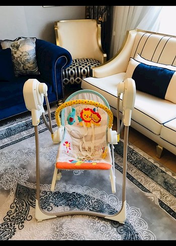 Fisher-Price Üçü Bir Arada Bebek Salıncağı - Görsel 2