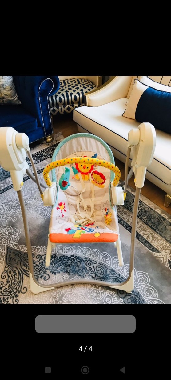 Fisher-Price Üçü Bir Arada Bebek Salıncağı - Görsel 4