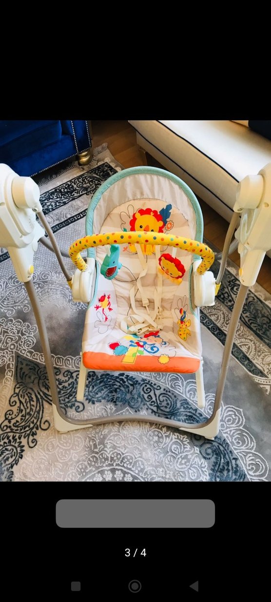 Fisher-Price Üçü Bir Arada Bebek Salıncağı - Görsel 3
