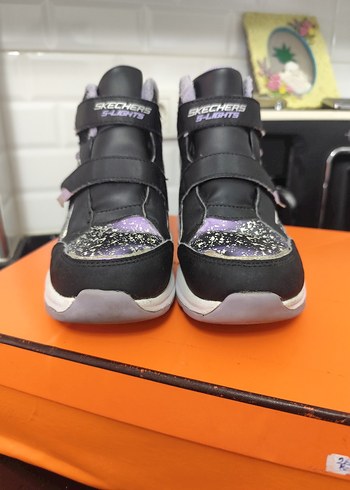 skechers ışıklı kız çocuk bot - Görsel 4