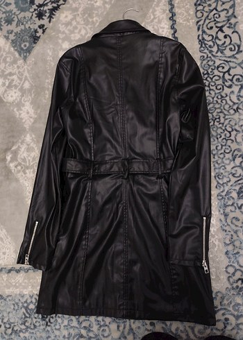 zara deri ceket elbise - Görsel 5