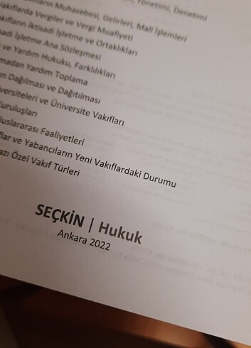  ömer aykul yeni vakıflar hukuku 
