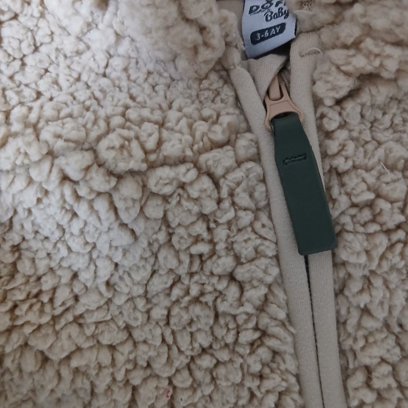 Bej Bebek Tulumu, Kürklü, Sade Tasarım - Görsel 4