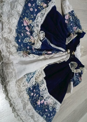 Beden vintage bebek elbisesi