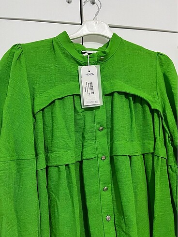 m Beden yeşil Renk Henza ikili takım