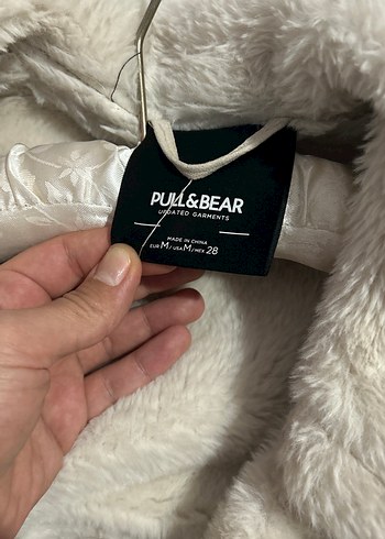 Süet Bej Kürklü Kadın Ceket - Görsel 10