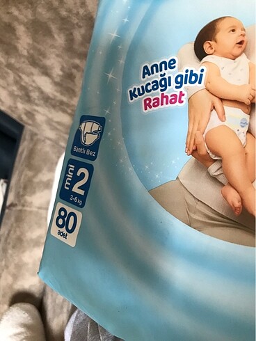 2 Beden: 3-6 kg Beden molfix 2 .80 adet