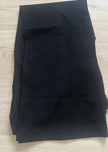 Diğer Siyah Midi Kadın Kumaş Pantolon