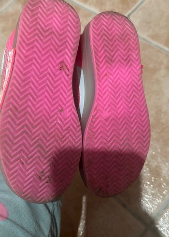 Barbie Pembe Simli Kız Çocuk Spor Ayakkabı - Görsel 4