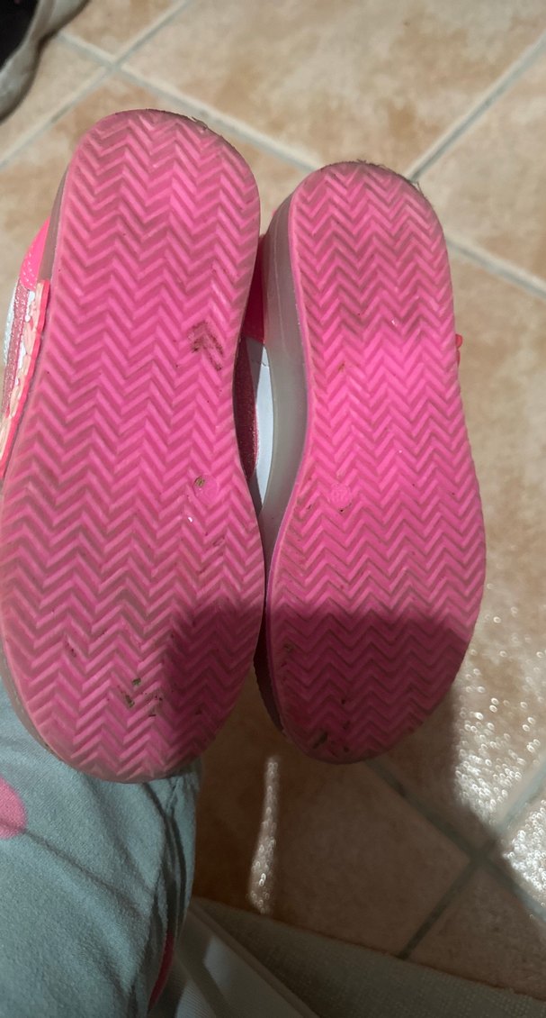 Barbie Pembe Simli Kız Çocuk Spor Ayakkabı - Görsel 4