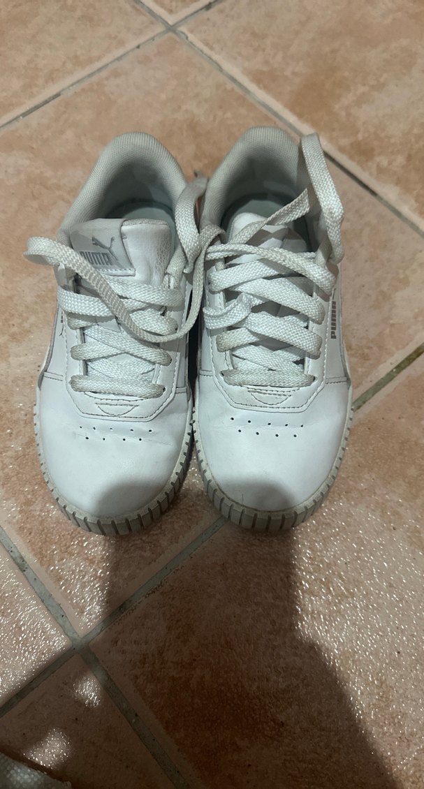 Beyaz Kız Çocuk Spor Ayakkabısı Puma - Görsel 3