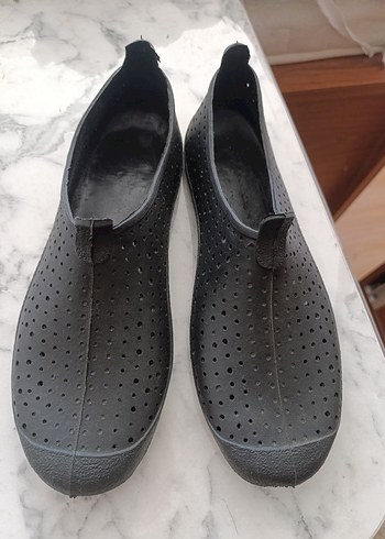 Diğer Siyah Erkek Günlük Su Ayakkabısı Velcro
