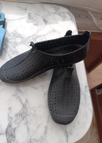 Siyah Erkek Günlük Su Ayakkabısı Velcro