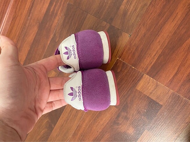 28 Beden mor Renk Adidas Kız Çocuğu Spor Ayakkabı