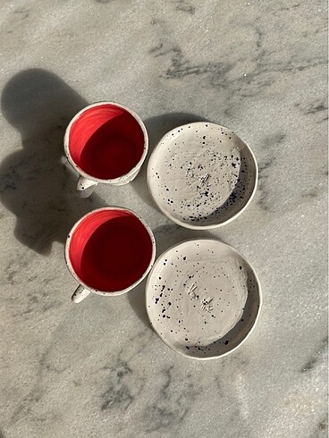  Beden beyaz Renk Seramik türk kahvesi fincanı