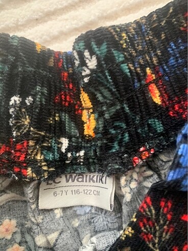 LC Waikiki Çiçekli kışlık etek