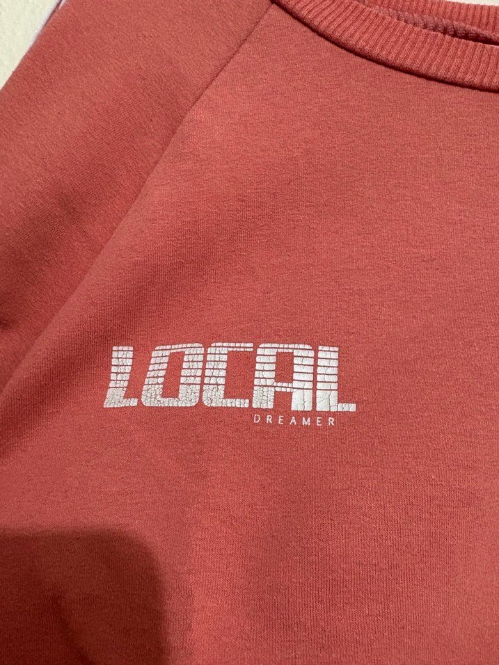 Pembe Uzun Kollu Lokal Sweatshirt - Görsel 4