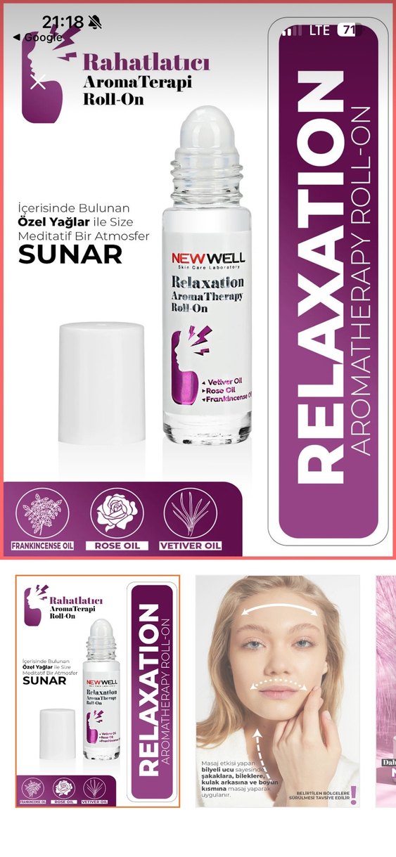 Newwell Aromaterapi Rahatlatıcı Roll-On - Görsel 4