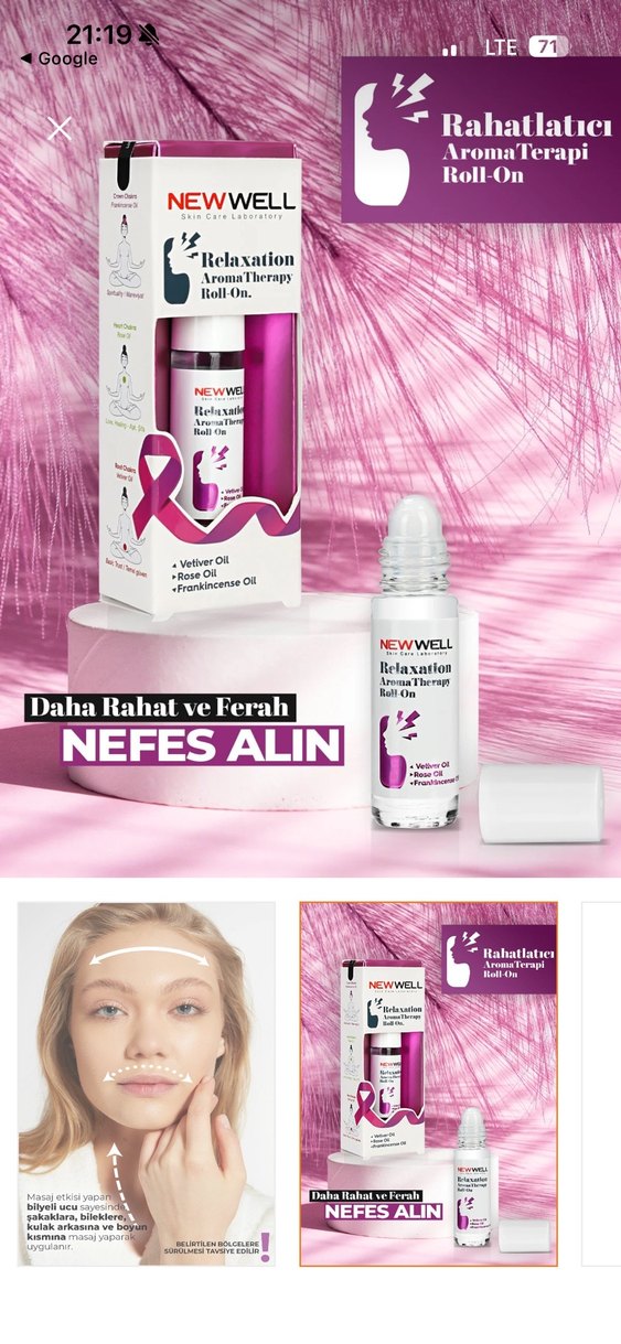 Newwell Aromaterapi Rahatlatıcı Roll-On - Görsel 5