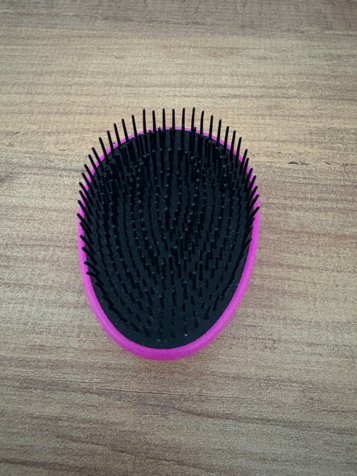 Pembe Renkli saç fırçası - Görsel 2
