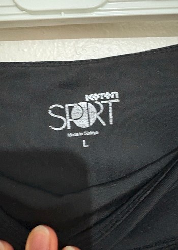 Koton L beden siyah tayt - Görsel 4