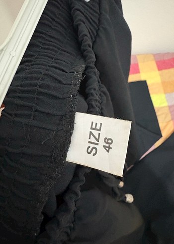 Siyah Kadın Kumaş Pantolon - Görsel 5