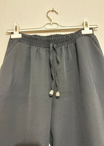 Siyah Kadın Kumaş Pantolon - Görsel 3