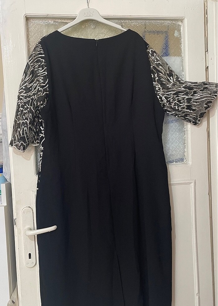 Büyük beden anne elbisesi - Görsel 4