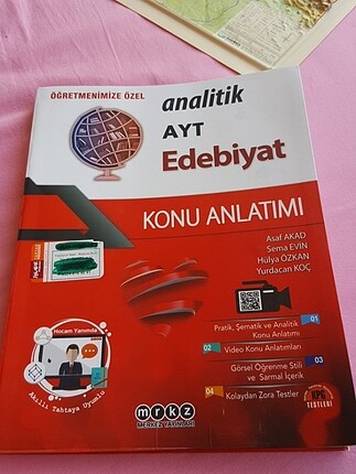 Edebiyat konu anlatım kitabı