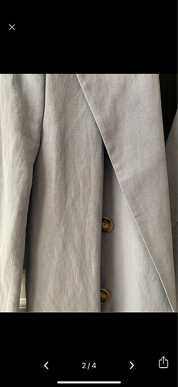 Zara Keten blazer