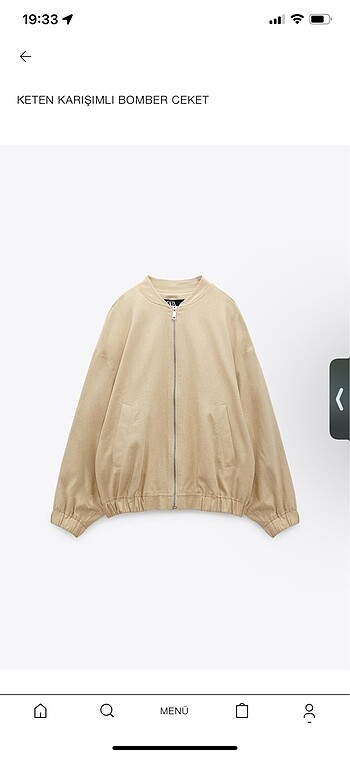 Zara bomber ceket