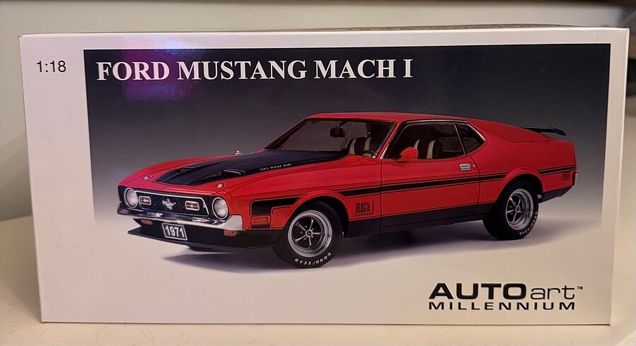 diecast ford mustang mach autoart