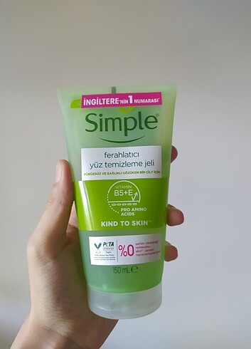 Simple Yüz temizleme Jeli 