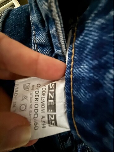 xs Beden lacivert Renk Kot pantolon