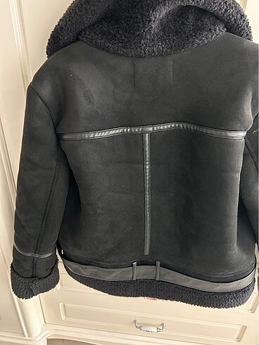 s Beden siyah Renk Biker mont