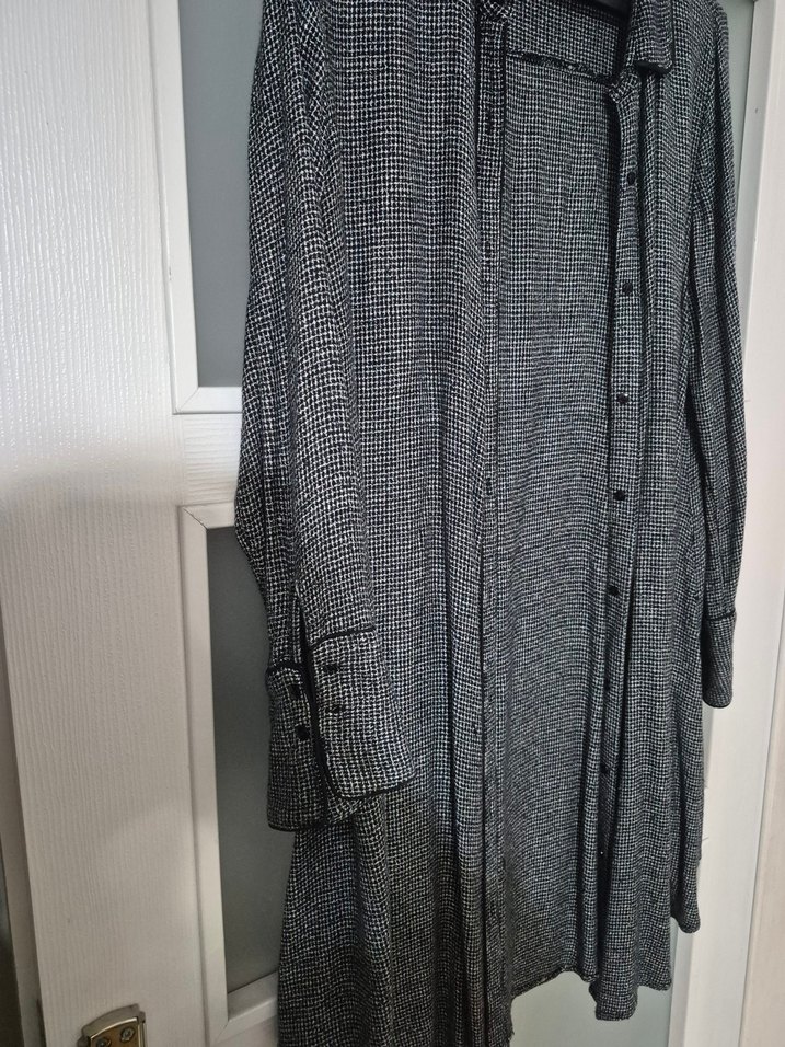 Düğmeli Uzun gomlek - Görsel 2