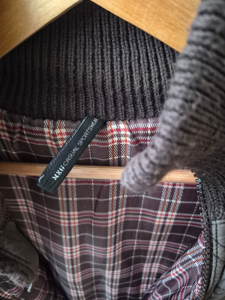 Düğmeli, Polo Yaka Kadın Kahverengi Yelek - Görsel 2