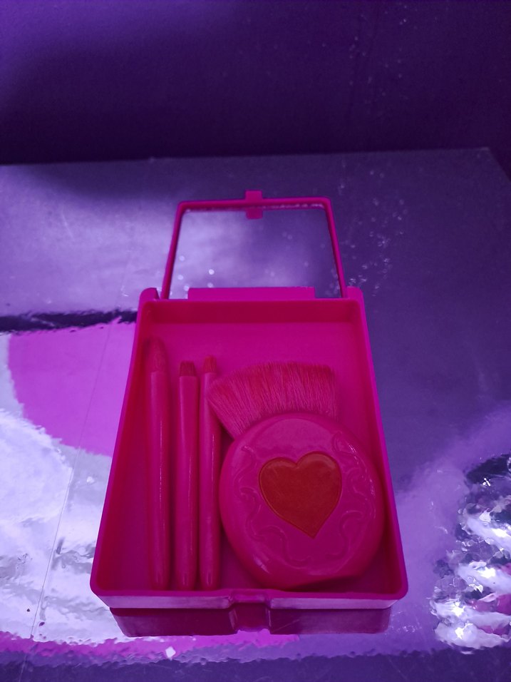 aynalı makyaj fırça seti - Görsel 2