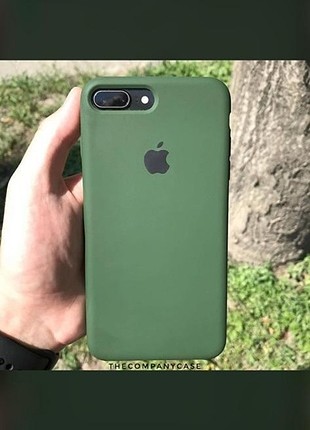 Iphone 7 plus 8 plus uyumlu Ormanyeşili Lansman Kılıf 