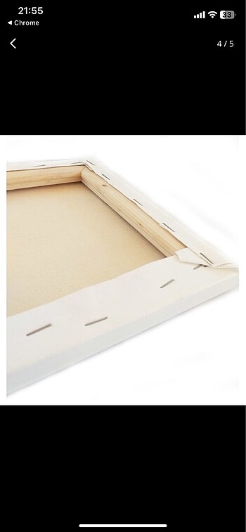 20cm x 20cm Profesyonel Tuval, Küçük resim tuvali.