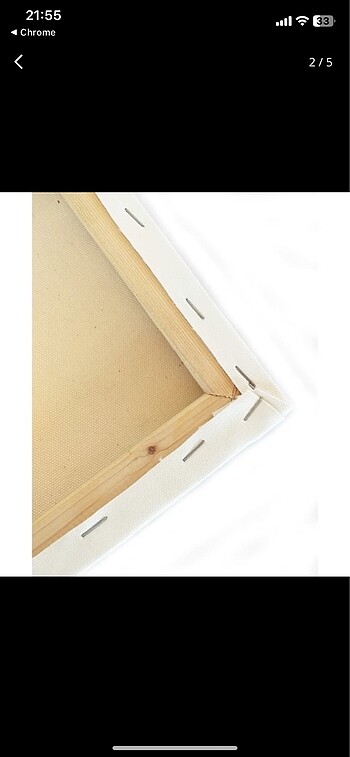  Beden 20cm x 20cm Profesyonel Tuval, Küçük resim tuvali.