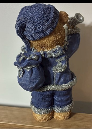 Mudo Concept Cherished Teddies yeni yıl Mavi Kış Temalı Ayıcık Biblo
