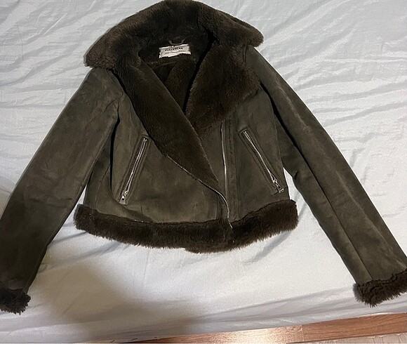 Pull&bear suni yünlü ceket
