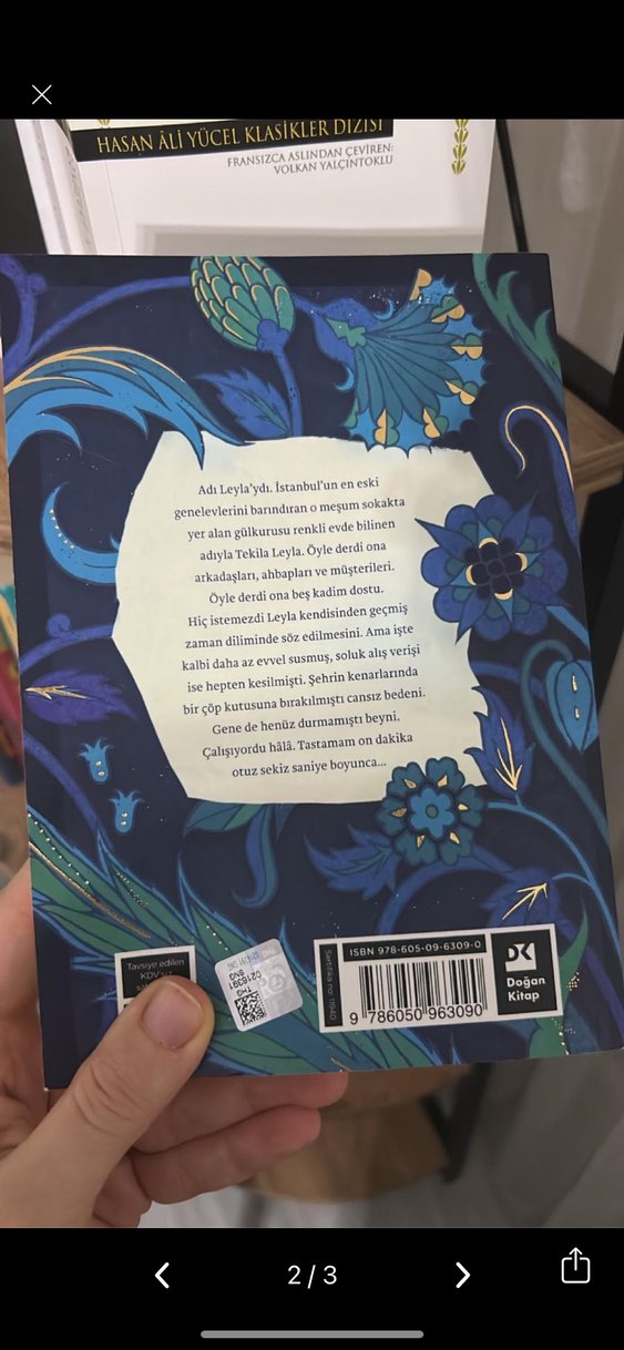 Elif Şafak - On Dakika Otuz Sekiz Saniye - Görsel 2