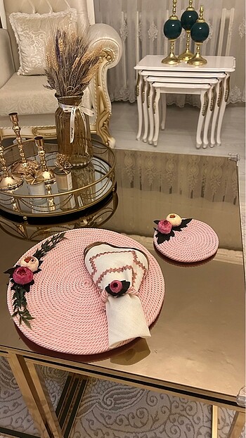 Zara Home El yapımı supla takımı 6 kişilik